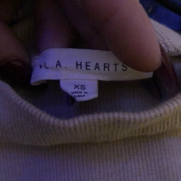 LA Hearts nude high neck fitted mini dress - Picture 2 of 4